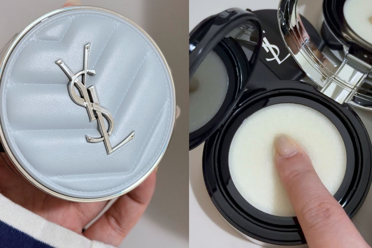 換上清冷冰川藍：YSL 話題冰氣墊，真的是油肌救星嗎？