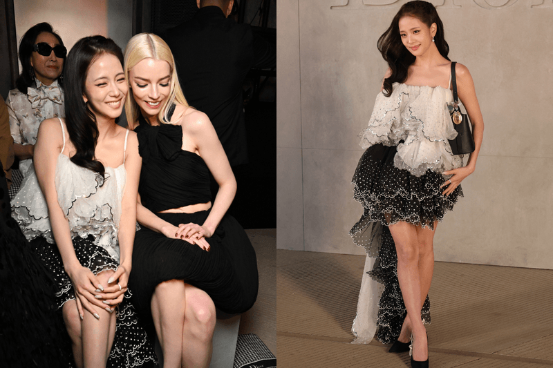 Jisoo 現身 Dior 洛杉磯早春大秀：拎上 Médaillon 黑色水桶包，以法式優雅再次寫下時髦範本