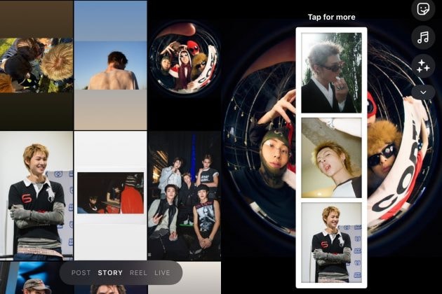 Instagram 限時動態連拍快照貼圖教學｜3 款復古相框與製作步驟