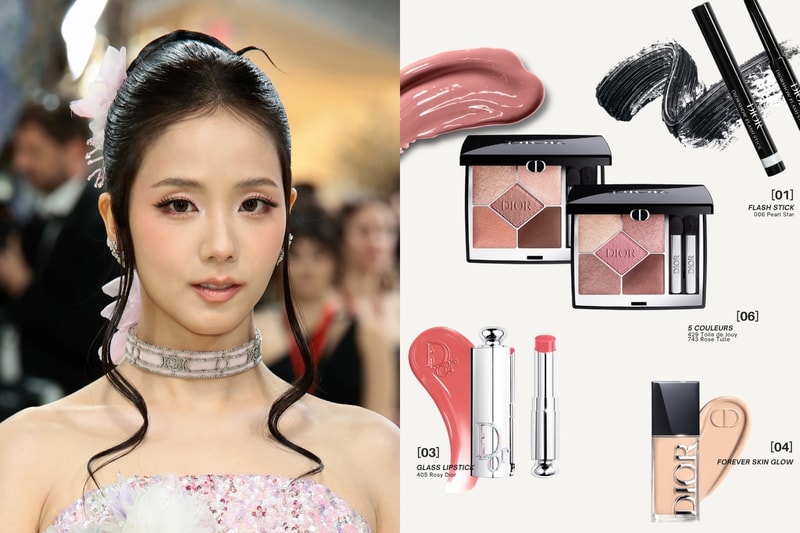 Jisoo 2026 Met Gala 化妝品清單：Dior 全新唇膏與底妝推薦