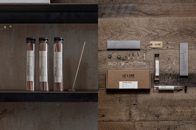 Le Labo 線香：全新香調線香系列搭配手工水泥底座，售價、規格與亮點一次看