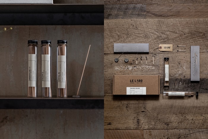 讓心靈聽一場古老的香氣對話:Le Labo 推出全新手工線香系列,連水泥底座也美得像藝術品!