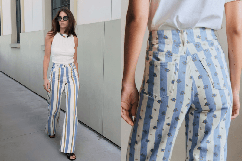 拒絕無聊極簡！普通牛仔褲已經不夠看了，今年夏天時髦女生都在穿「Statement Jeans」！