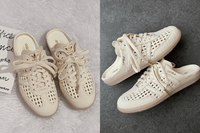 今夏最抉擇的穆勒鞋二選一：Adidas Samba Mule Woven 和 Onitsuka Tiger Mexico 66 Sabot！