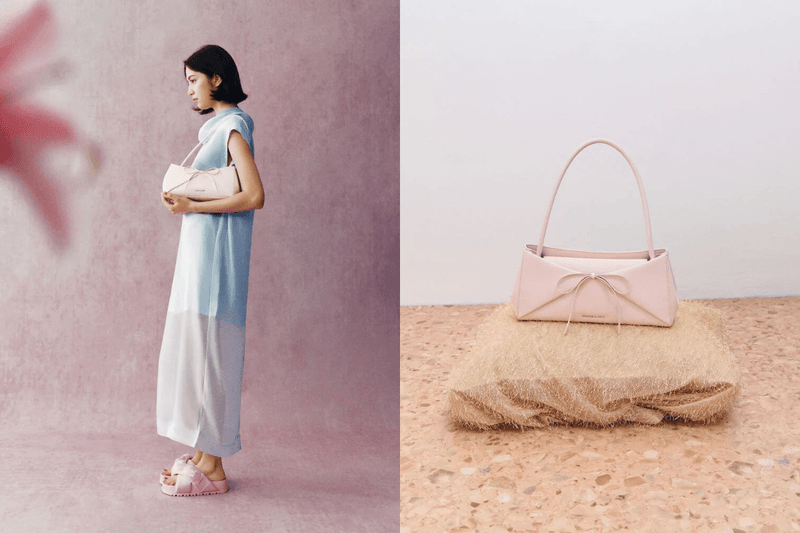 小資價就能入手的浪漫感：CHARLES & KEITH 蝴蝶結肩手袋，夢幻粉色登場！