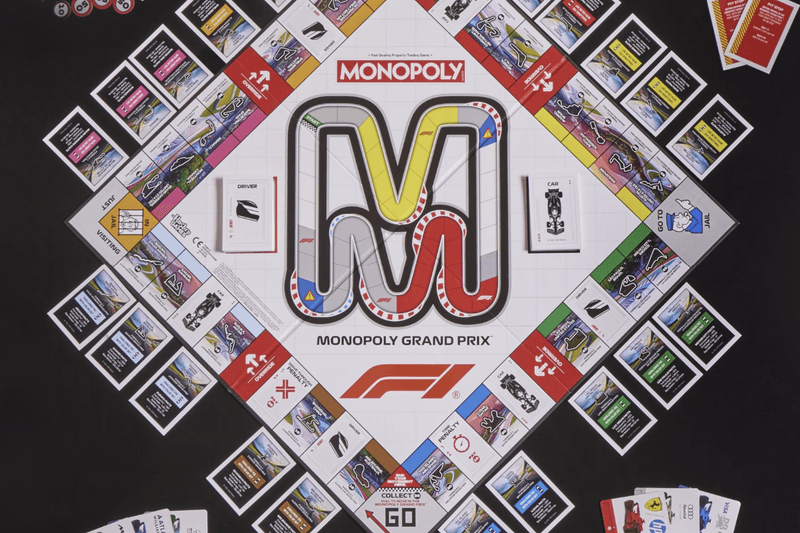 F1 × Monopoly 地產大亨聯名登場！全新 Formula 1 Edition 把 F1 賽季變成桌遊 