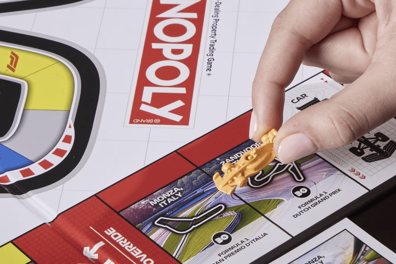 F1 × Monopoly 地產大亨聯名登場！全新 Formula 1 Edition 把 F1 賽季變成桌遊 