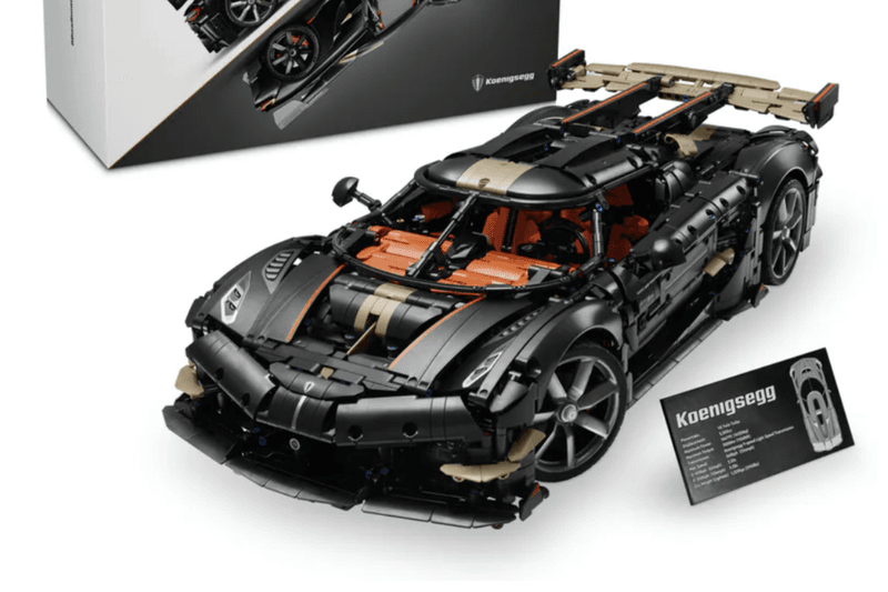 4104 個零件打造：LEGO 推出史上最複雜超跑模型！