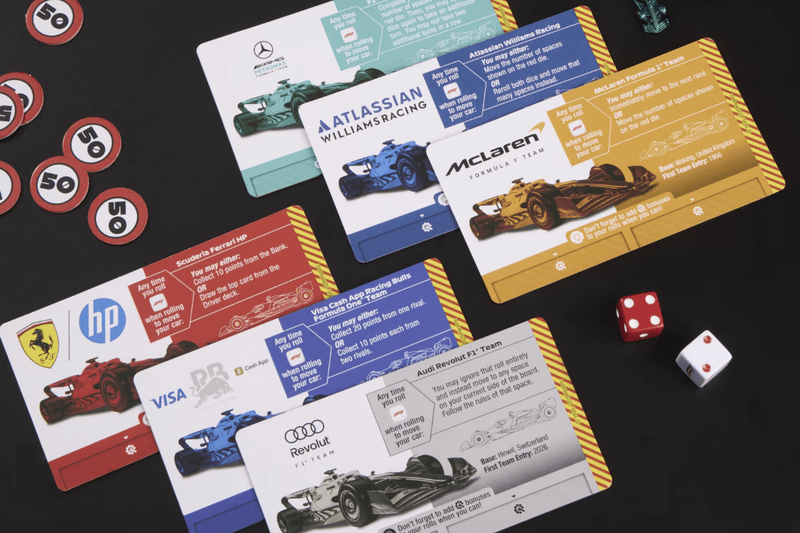 F1 × Monopoly 地產大亨聯名登場！全新 Formula 1 Edition 把 F1 賽季變成桌遊 