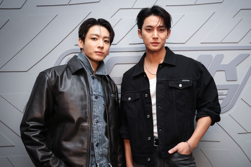 田柾國金珉奎東京同框！Calvin Klein 原宿旗艦店限時快閃重現重機皮衣帥氣造型