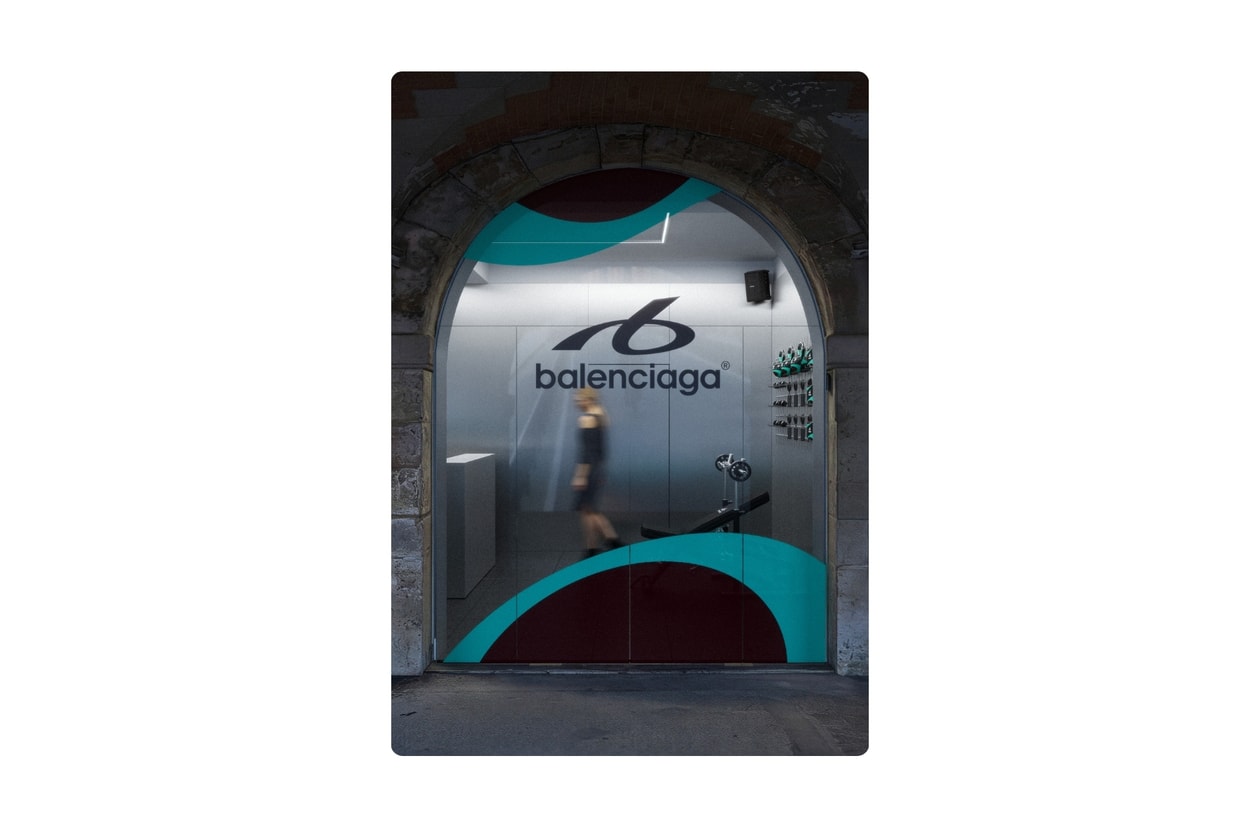 Balenciaga 2026 秋冬 TechWear 聯名 Barry’s 健身房與快閃店特飲
