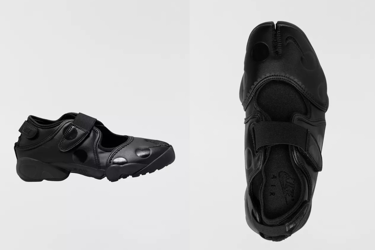 Nike 分趾襪 2026 夏日穿搭推薦：Air Rift 波點忍者鞋完美搭檔