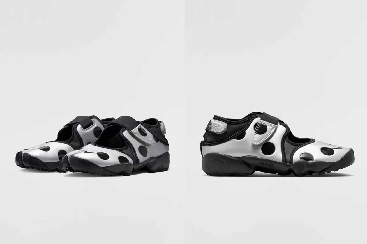Nike 分趾襪 2026 夏日穿搭推薦：Air Rift 波點忍者鞋完美搭檔