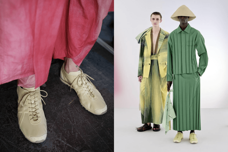 ISSEY MIYAKE 再度攜手 ASICS：以竹影為靈感，全新薄底聯名鞋亮相！