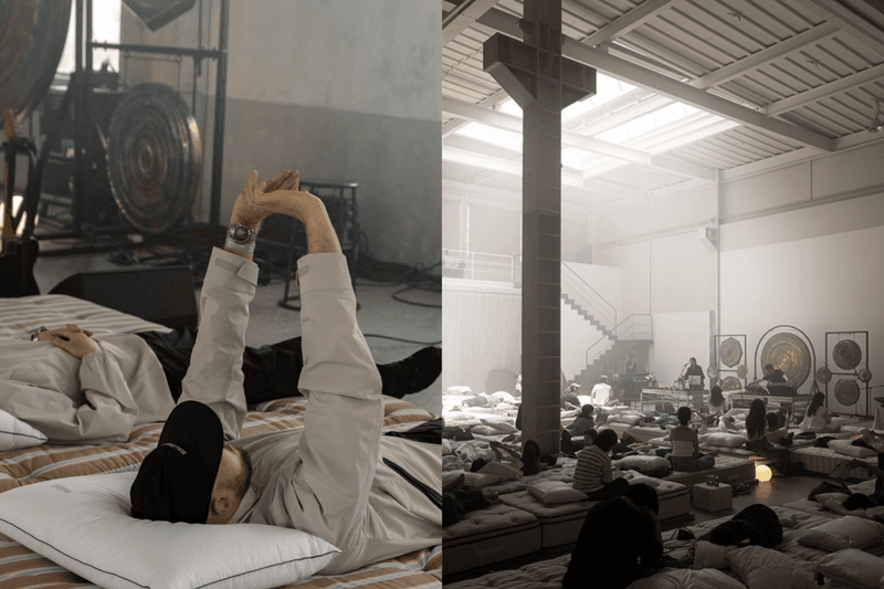 聖水洞這次不只逛咖啡廳：躺上床墊放空、用聲音療癒身心的 ceiling service 成新話題！