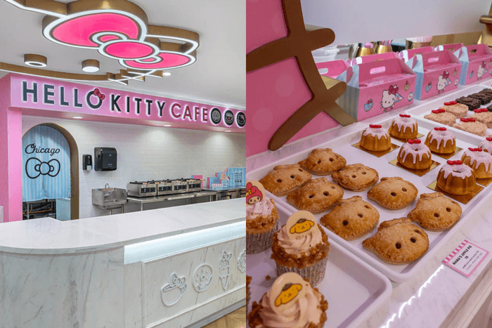 全世界最大的 Hello Kitty Café 開幕!兩層樓粉紅空間,甜點、下午茶一次收藏