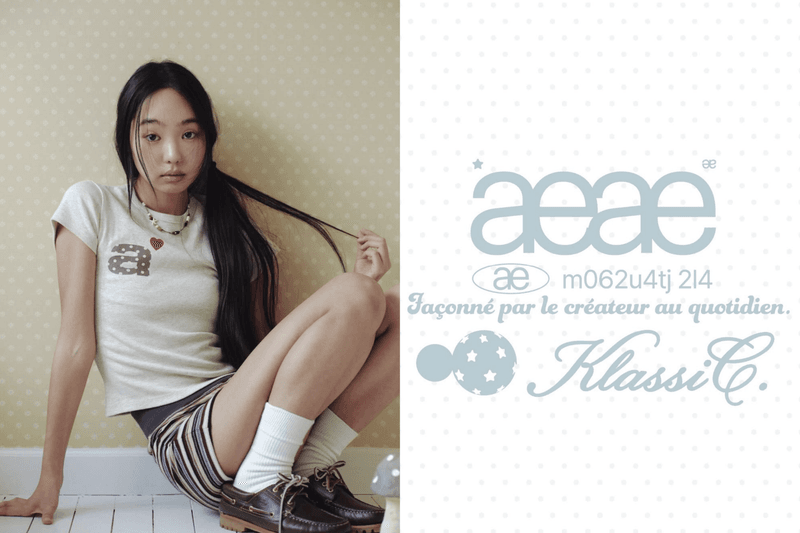 韓國人氣品牌 aeae 首度登台：攜手 KlassiC 推出限定聯名快閃店！