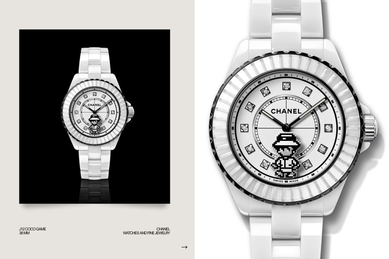 CHANEL COCO GAME 限定腕錶系列：J12、BOY·FRIEND 結合撲克牌與像素人偶