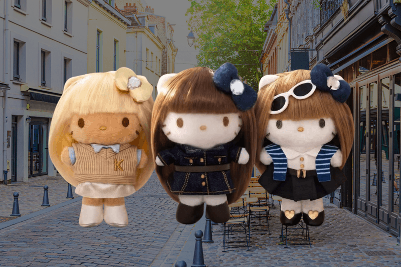 甜美學院風真的太犯規！長髮 Hello Kitty 驚喜登場，留學風氣場太迷人