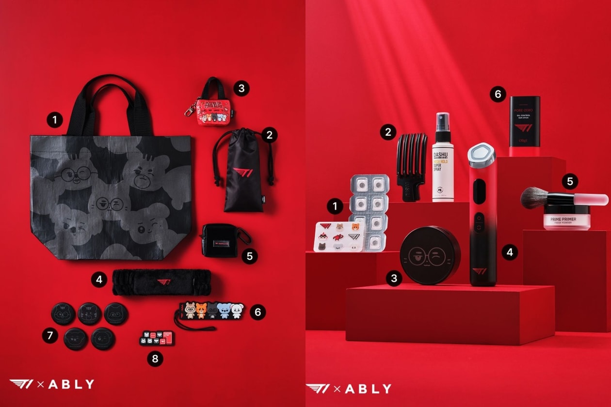 T1 x ABLY 聯名美妝 2026 限定上市：13 款電競週邊與簽名蜜粉登場
