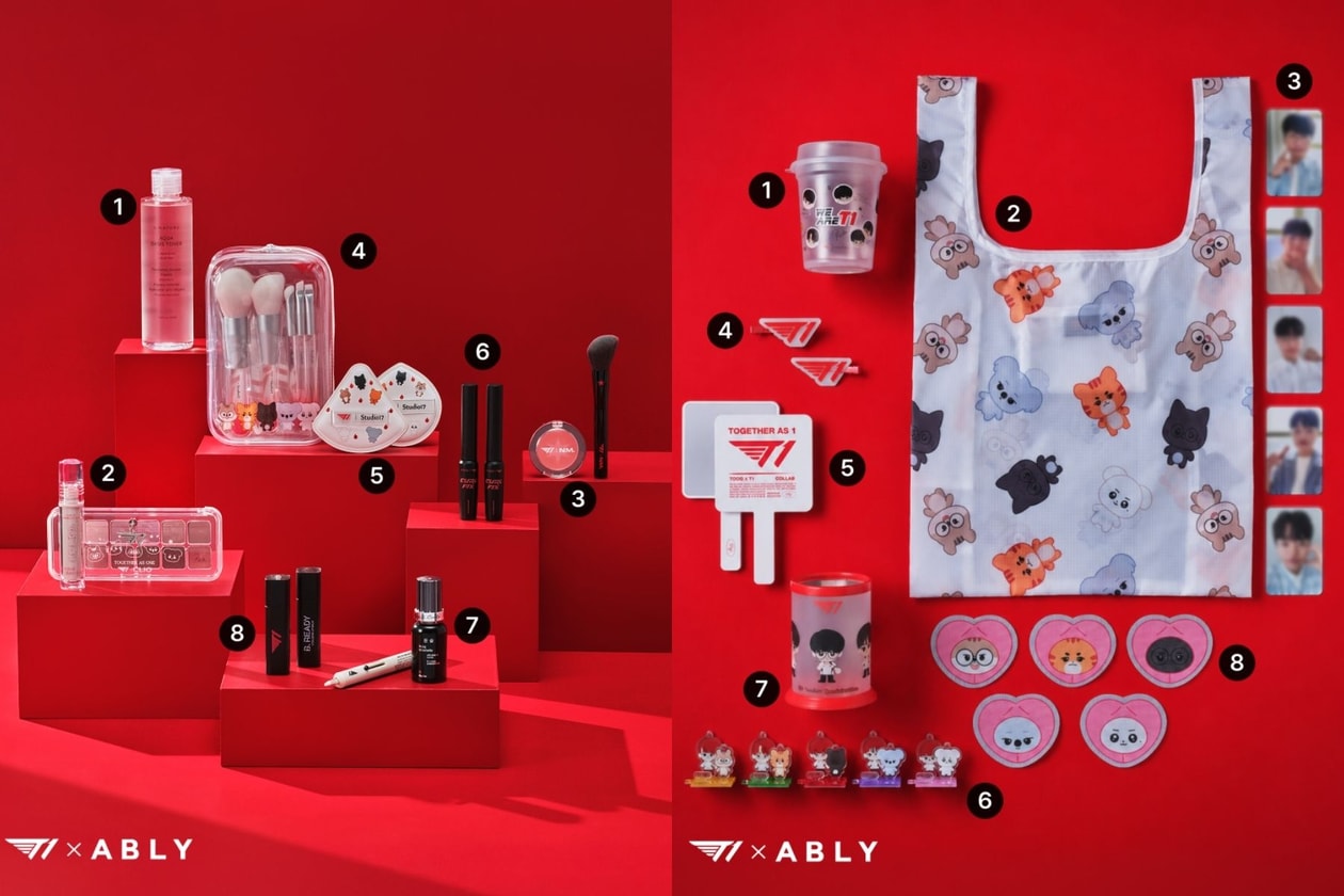 T1 x ABLY 聯名美妝 2026 限定上市：13 款電競週邊與簽名蜜粉登場