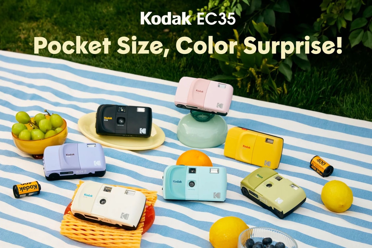 Under 1,000 to get your hands on it: Kodak’s brand-new EC35 film camera comes in 7 dreamy pastel colors you’ll fall for