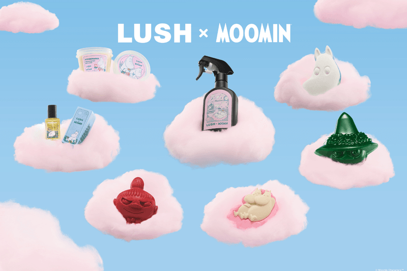 So cute you’ll hardly want to use them! LUSH × Moomin turns the whole of Moominvalley into soothing scents