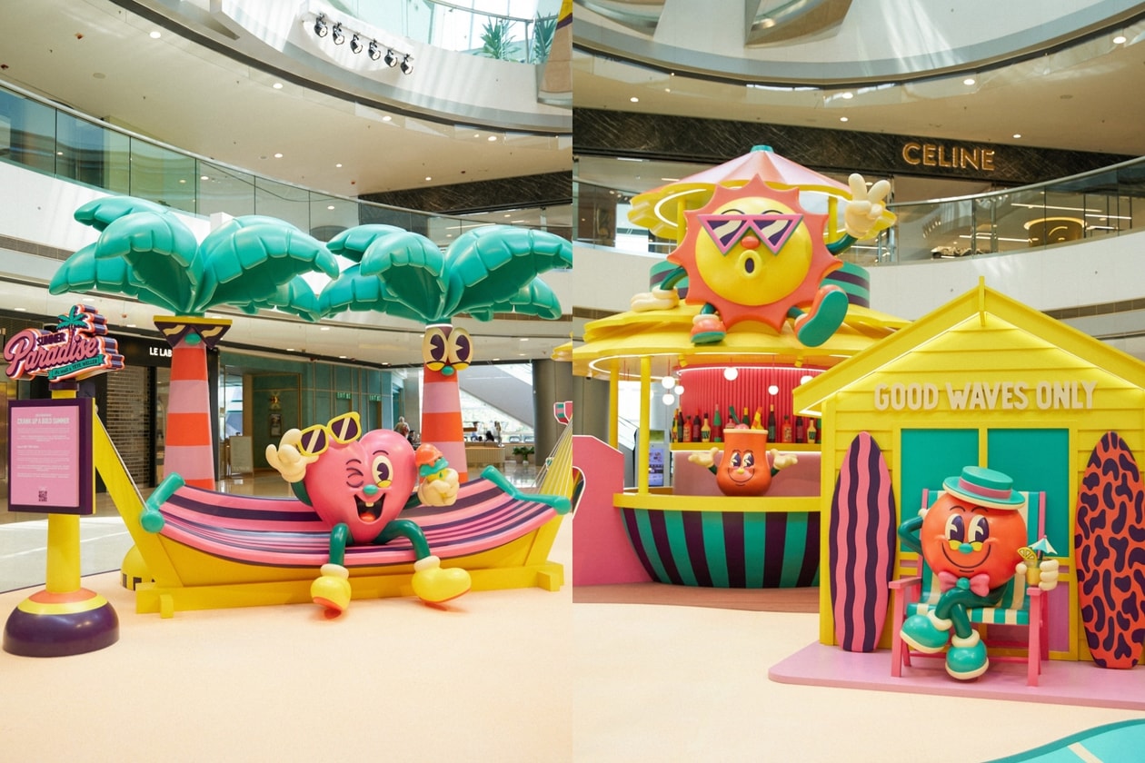 ifc 商場《Summer Paradise》展覽登場：德國藝術家 YEYE Weller 首個香港藝術裝置