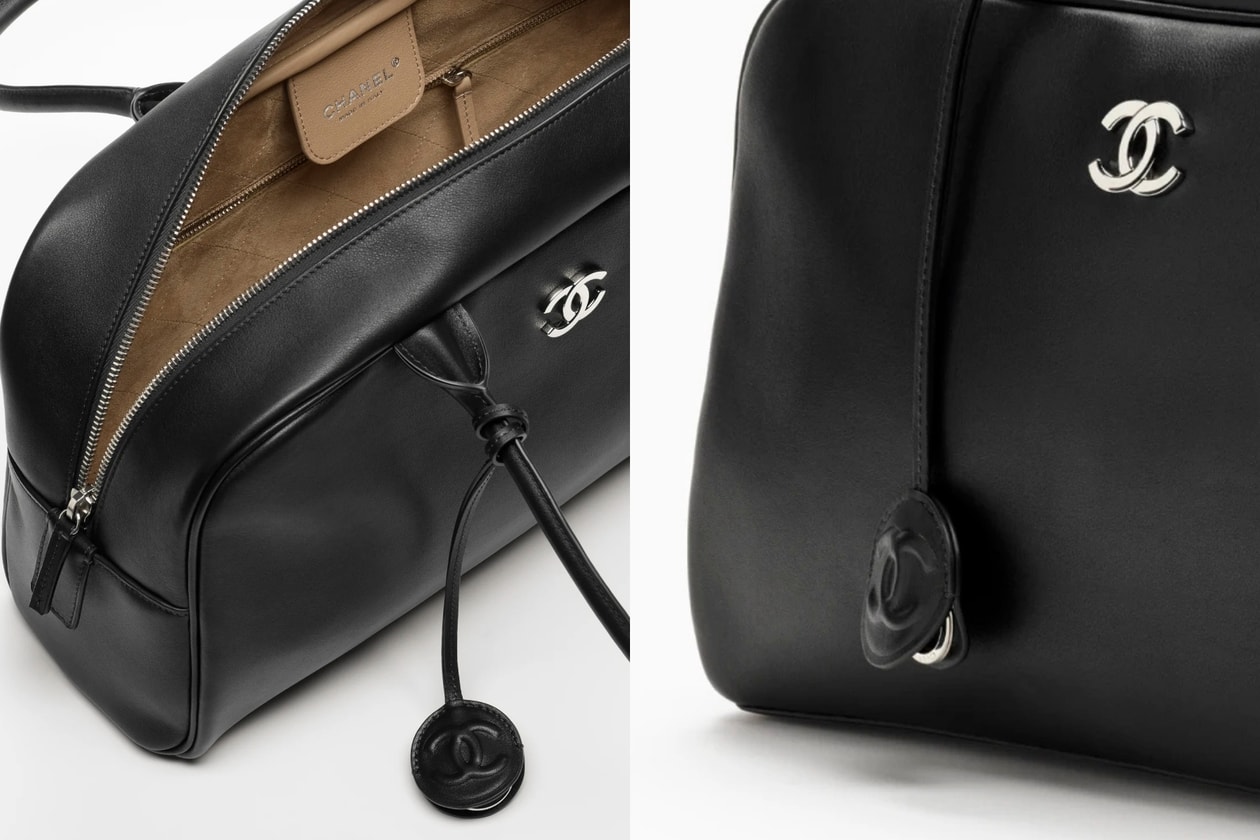 CHANEL 2026 春夏手袋推薦：大號保齡球袋登場，黑色小牛皮與極簡黑金質感解析