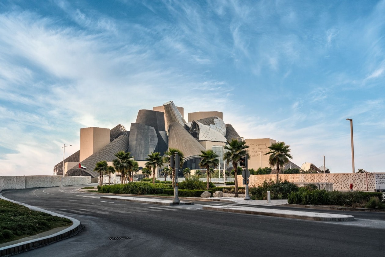 Guggenheim Abu Dhabi designed by Frank Gehry opening in 2026
