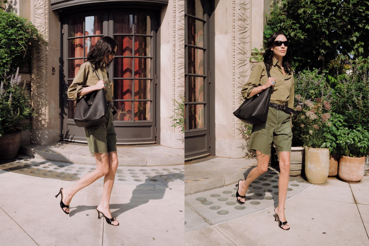 Longchamp Le Foulonné Hobo 手袋：Alexa Chung 通勤穿搭示範與百搭推薦
