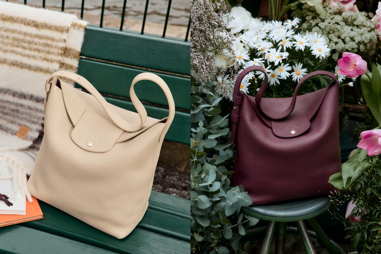 Longchamp Le Foulonné Hobo 手袋：Alexa Chung 通勤穿搭示範與百搭推薦