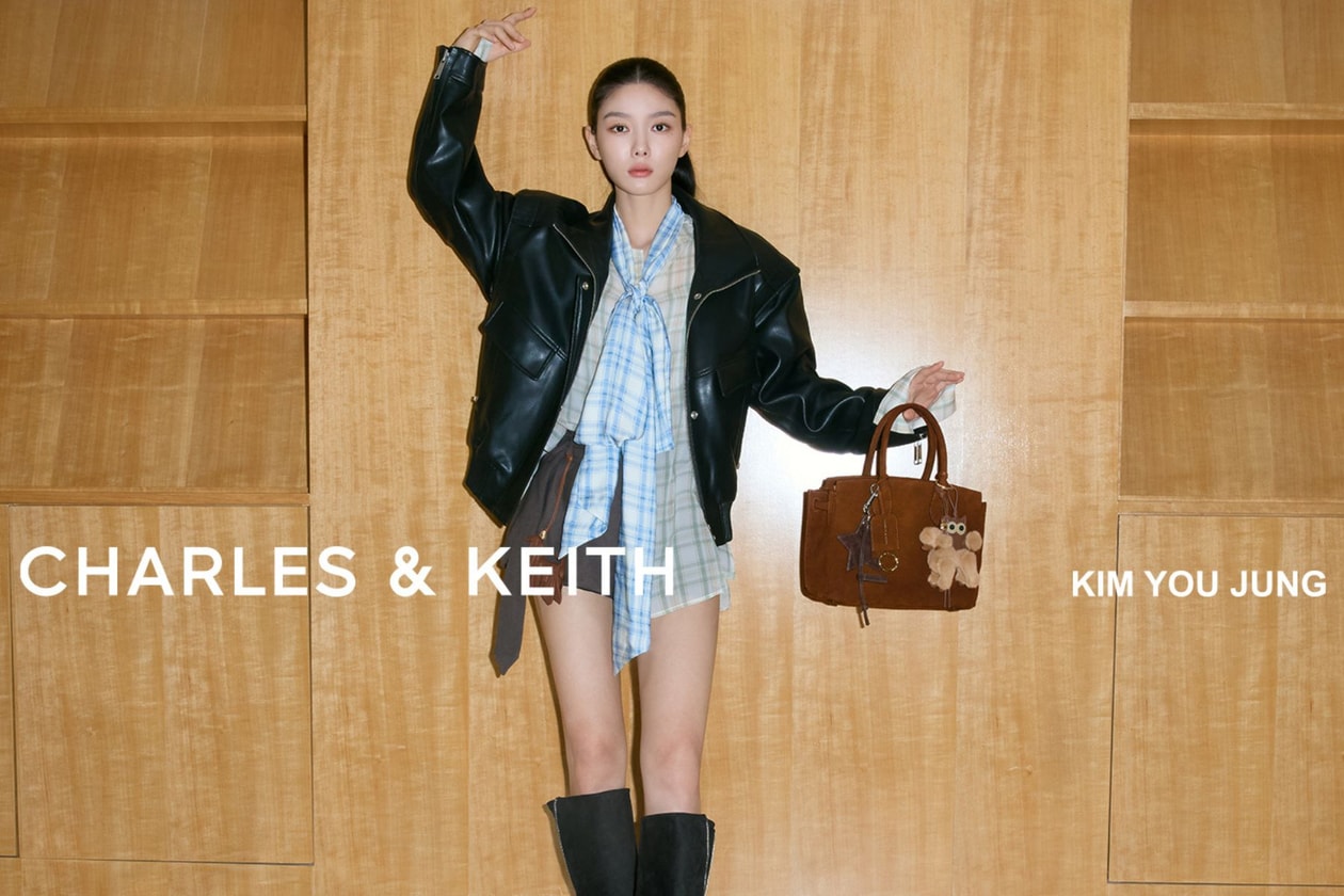 CHARLES & KEITH 2026 秋冬系列：代言人金裕貞演繹 Ginevra 托特包