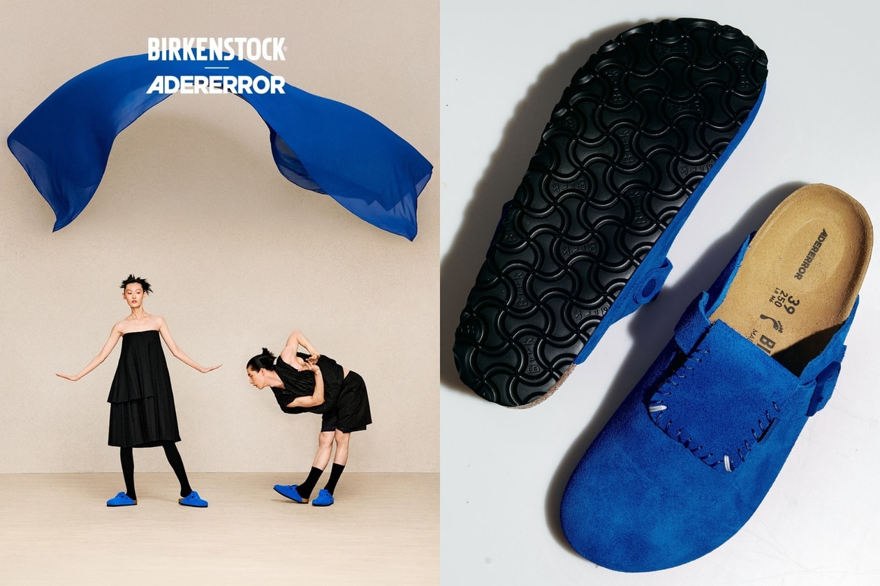ADER ERROR × BIRKENSTOCK 聯名第 2 彈：寶藍麂皮 Boston 開賣時間與細節