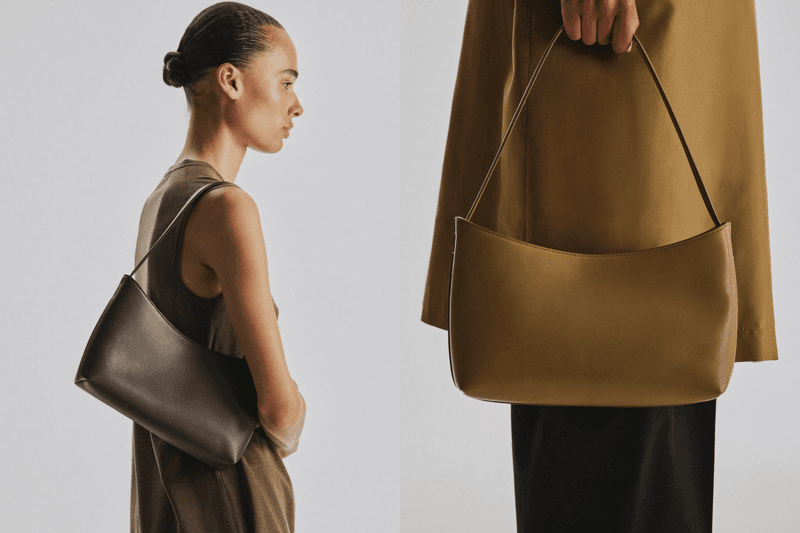 The Row Alma Baguette 手袋登場：2026 秋冬必備極簡小牛皮腋下包