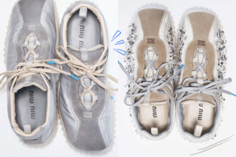 秀場上最抓眼球的那雙鞋：Miu Miu 復刻 2000 年代經典，Bubble 運動鞋正式登場