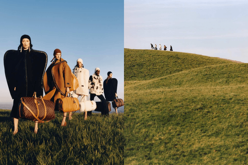 不是 Oversize 而已，Louis Vuitton 把外套穿成一座山