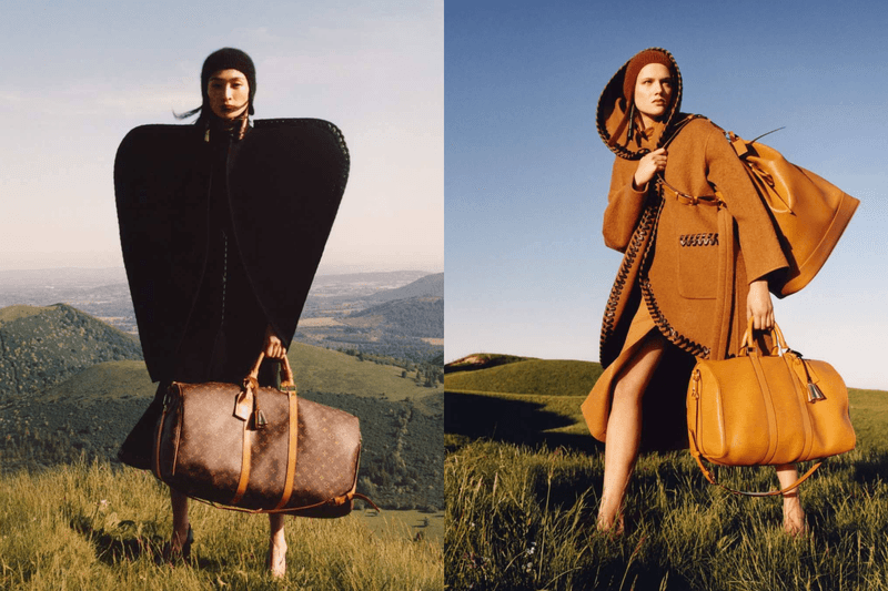 不是 Oversize 而已，Louis Vuitton 把外套穿成一座山