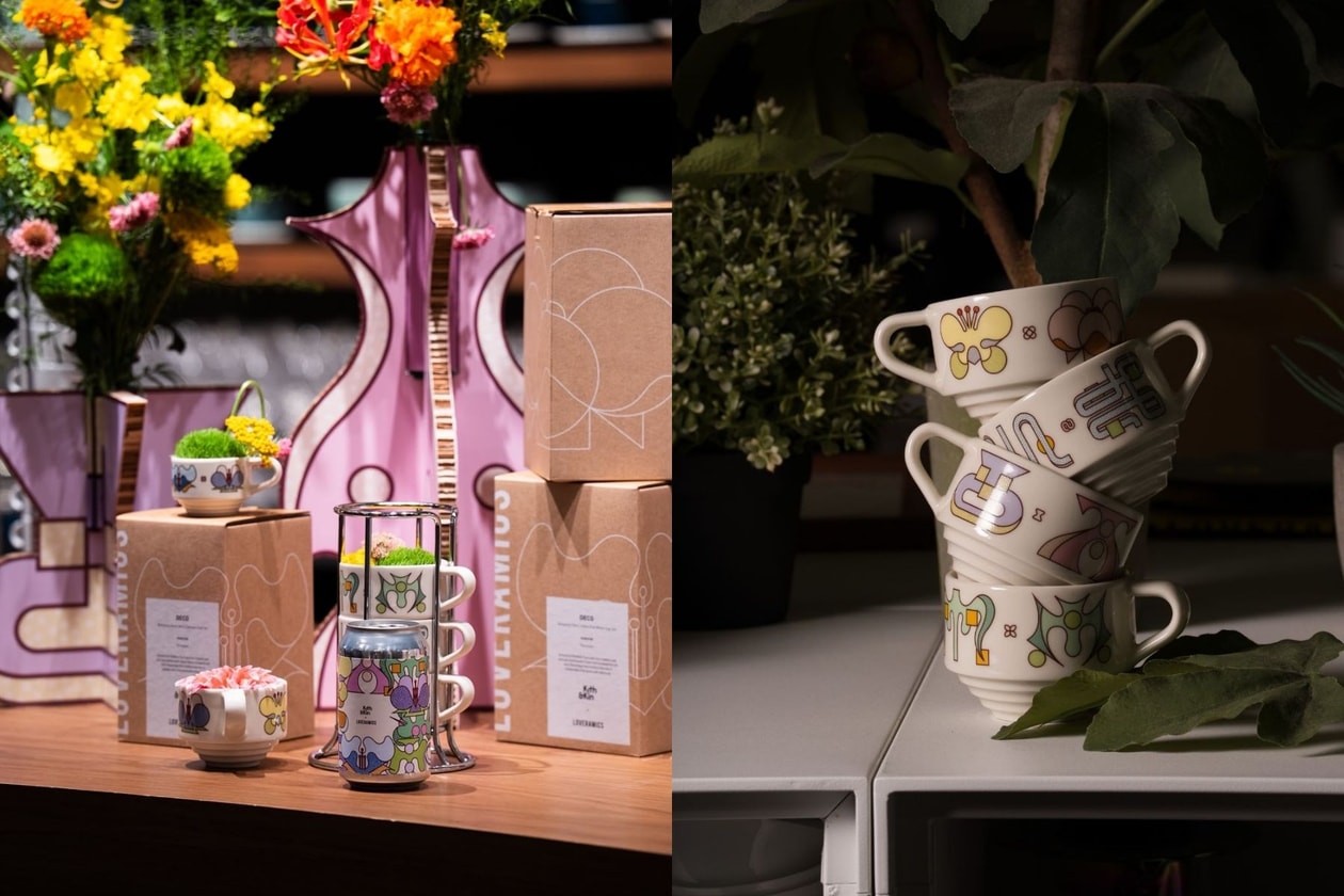 Loveramics x Kith & Kin release Botanical Story limited coffee cup set 2026