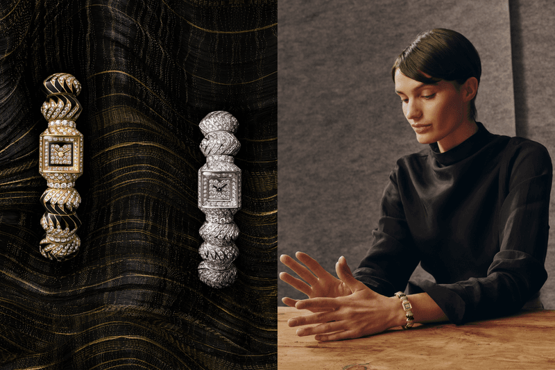 Cartier Myst de Cartier watch without clasp in yellow gold and white gold