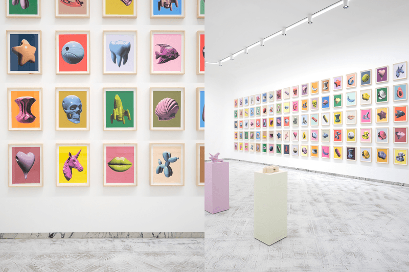 Cj Hendry Pastel Exhibition New York 2026 interactive bead pit