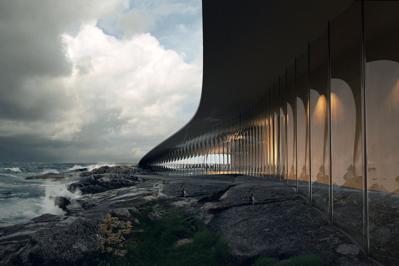 像鯨魚浮出北極海岸！挪威 The Whale 鯨魚博物館，2027 年正式登場