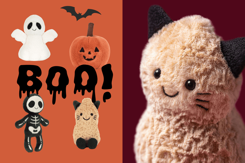 荷包又要失守了：Jellycat 萬聖節南瓜、幽靈 Bob 讓人忍不住想抱回家！