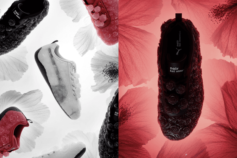 PUMA Speedcat 開滿立體花朵！noir kei ninomiya 聯名鞋美得像一束花
