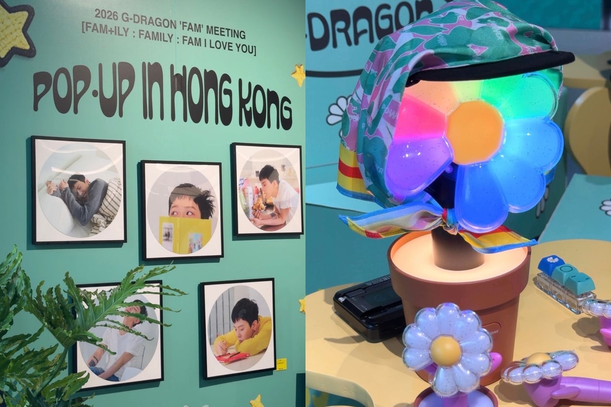 G-DRAGON Hong Kong pop-up store 2026: arriving this August at Twin Towers in Kai Tak with limited mint-colored merch and unreleased photo cards