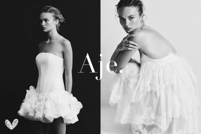 不想和別人撞款婚紗:澳洲品牌 Aje 全新 Bridal 系列,連伴娘禮服也照顧周到