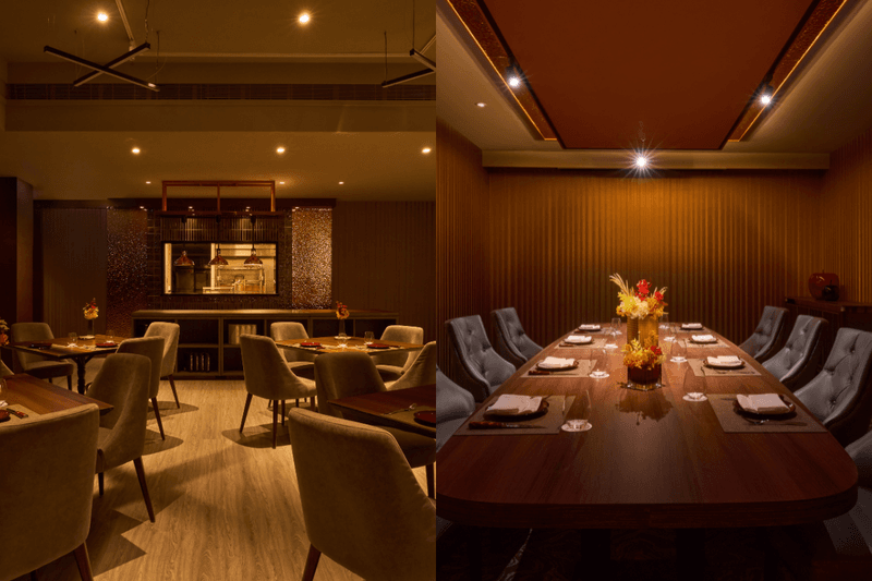 台北約會餐廳再一間：220 坪 AURA Bar &amp; Grill，「咖啡炸彈」還要敲開才吃得到！
