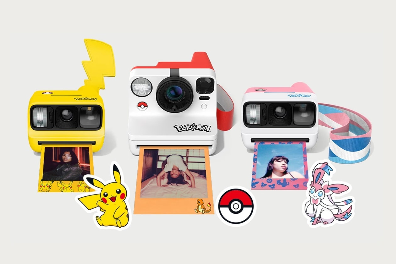 Pokémon x Polaroid 寶麗來拍立得聯名相機：皮卡丘、仙子伊布款太可愛