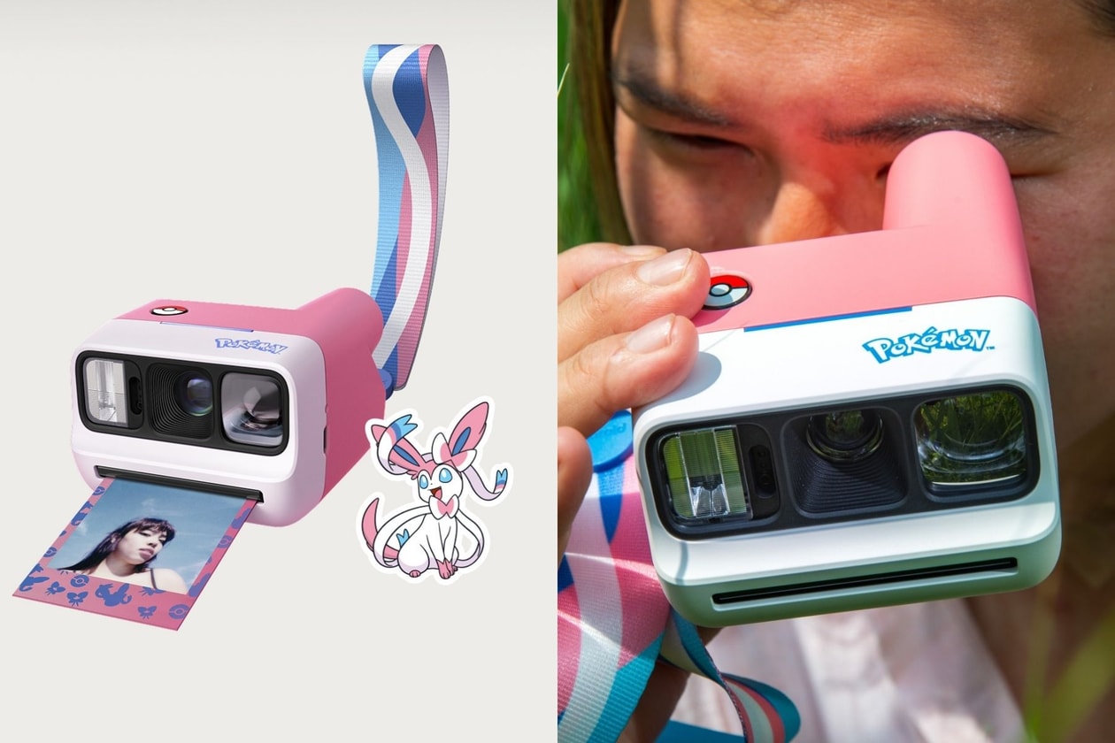 Pokémon x Polaroid 寶麗來拍立得聯名相機：皮卡丘、仙子伊布款太可愛