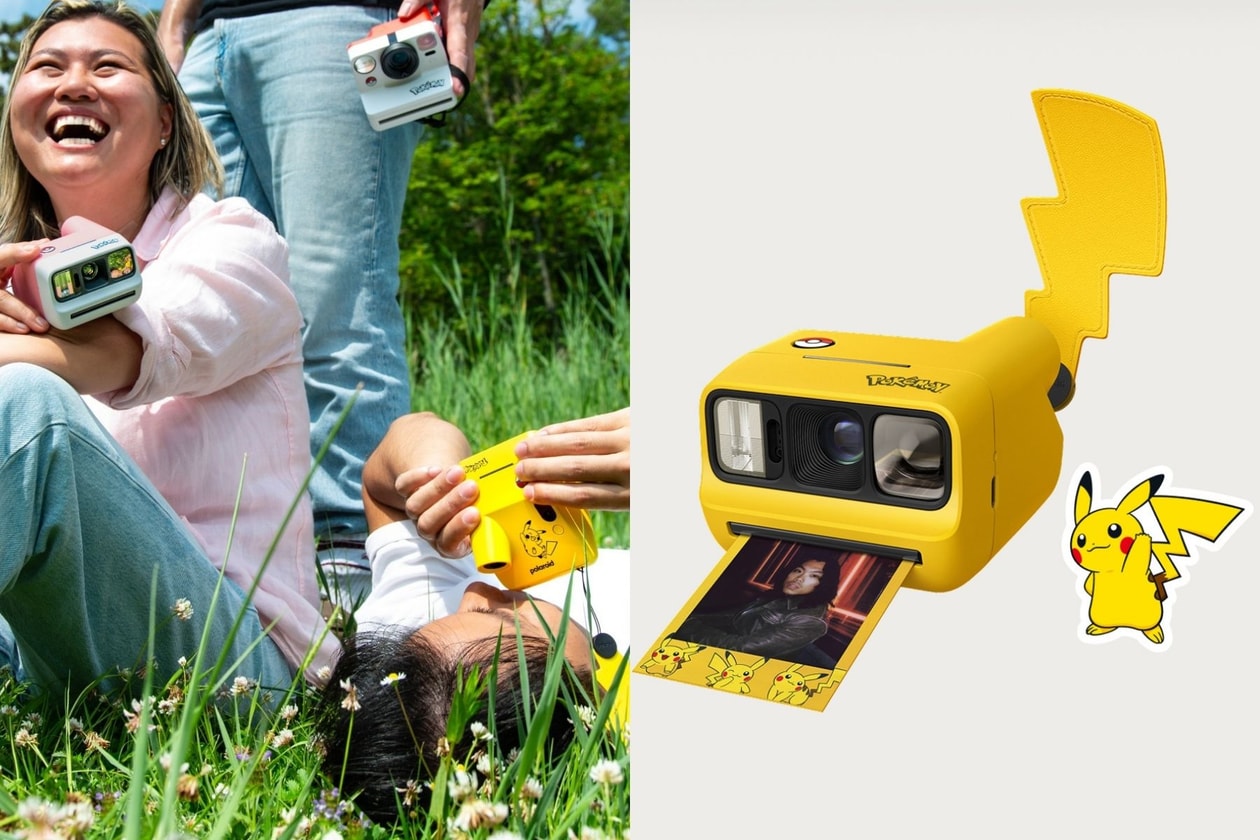 Pokémon x Polaroid 寶麗來拍立得聯名相機：皮卡丘、仙子伊布款太可愛
